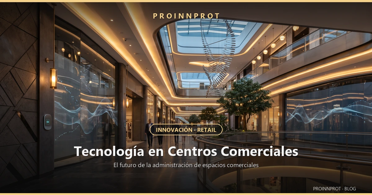 Tecnología en Centros Comerciales: El Futuro de la Administración